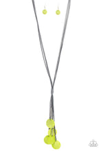 Load image into Gallery viewer, Paparazzi Tidal Tassels - Green Necklace

