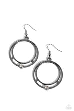Load image into Gallery viewer, Paparazzi Refined Rotation - Black Earrings
