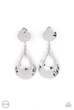 Load image into Gallery viewer, Paparazzi Metallic Magic - Silver Earring
