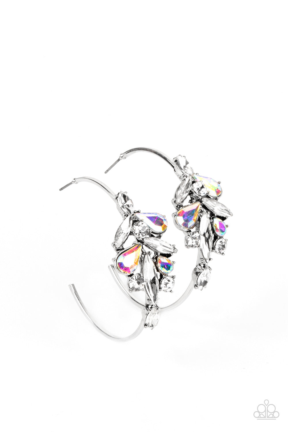 Paparazzi Arctic Attitude - Multi Earrings