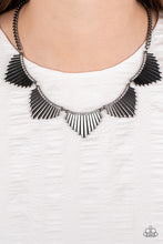 Load image into Gallery viewer, Paparazzi MANE Street - Black Necklace
