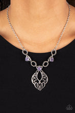 Load image into Gallery viewer, Paparazzi Contemporary Connections - Purple Necklace
