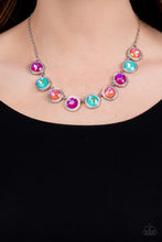 Load image into Gallery viewer, Paparazzi Queen of the Cosmos - Orange Necklace
