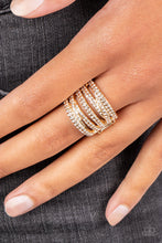 Load image into Gallery viewer, Paparazzi Knock-Out Opulence - Gold Ring
