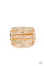 Load image into Gallery viewer, Paparazzi Knock-Out Opulence - Gold Ring
