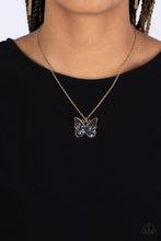 Load image into Gallery viewer, Paparazzi Gives Me Butterflies - Gold Necklace
