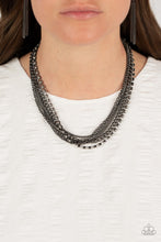 Load image into Gallery viewer, Paparazzi Free to CHAINge My Mind - Black Necklace
