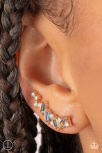 Load image into Gallery viewer, Paparazzi Stay Magical - Gold Earring
