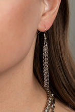Load image into Gallery viewer, Paparazzi Galvanized Grit - Silver Necklace
