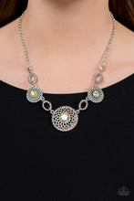 Load image into Gallery viewer, Paparazzi Cosmic Cosmos - Yellow Necklace
