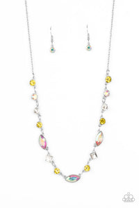Paparazzi Irresistible HEIR-idescence - Yellow Necklace