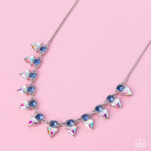 Load image into Gallery viewer, Paparazzi Razor-Sharp Refinement - Blue Necklace
