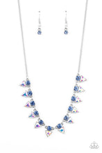 Load image into Gallery viewer, Paparazzi Razor-Sharp Refinement - Blue Necklace
