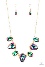 Load image into Gallery viewer, Paparazzi Otherworldly Opulence - Gold Necklace
