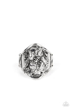 Load image into Gallery viewer, Paparazzi Hibiscus Harbor - Silver Ring
