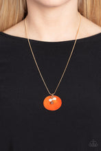 Load image into Gallery viewer, Paparazzi Beach House Harmony - Orange Necklace
