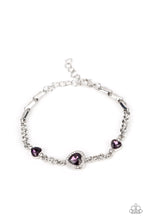 Load image into Gallery viewer, Paparazzi Amor Actually - Purple Bracelet
