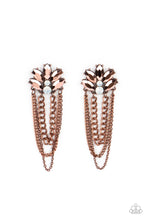 Load image into Gallery viewer, Paparazzi Reach for the SKYSCRAPERS - Copper Earrings
