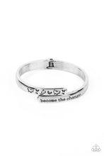 Load image into Gallery viewer, Paparazzi WINGS of Change - Silver Bracelet
