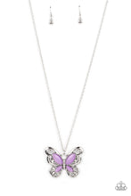 Load image into Gallery viewer, Paparazzi Wings Of Whimsy - Purple Necklace
