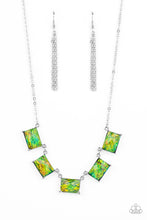 Load image into Gallery viewer, Paparazzi Opalescent Oblivion - Green Necklace
