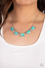 Load image into Gallery viewer, Paparazzi Opalescent Oblivion - Blue Necklace
