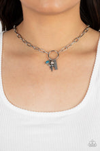 Load image into Gallery viewer, Paparazzi Inspired Songbird - Blue Necklace
