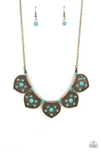 Load image into Gallery viewer, Paparazzi Badlands Basin - Brass Necklace
