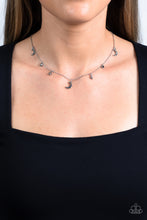 Load image into Gallery viewer, Paparazzi Lunar Lagoon - Silver Necklace
