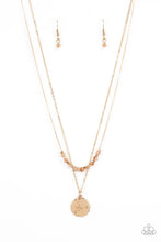 Load image into Gallery viewer, Paparazzi Stunning Supernova - Gold Necklace
