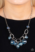 Load image into Gallery viewer, Paparazzi Rhinestone River - Blue Necklace
