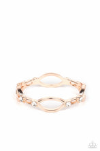 Load image into Gallery viewer, Paparazzi Interwoven Illusion - Rose Gold Bracelet
