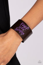 Load image into Gallery viewer, Paparazzi Simply Stunning - Purple Bracelet
