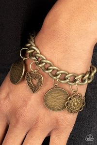 Paparazzi Complete CHARM-ony - Brass Bracelet