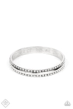 Load image into Gallery viewer, Paparazzi Forged Uproar - White Bracelet
