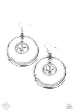 Load image into Gallery viewer, Paparazzi Urban Echo - White Earring
