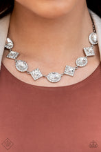 Load image into Gallery viewer, Paparazzi Diamond of the Season - White Necklace

