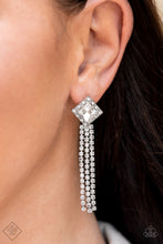 Load image into Gallery viewer, Paparazzi Seasonal Sparkle - White Earring
