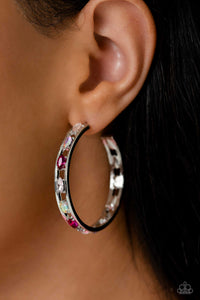 Paparazzi The Gem Fairy - Pink Earring