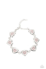 Load image into Gallery viewer, Paparazzi Catching Feelings - Pink Bracelet
