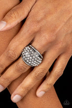 Load image into Gallery viewer, Paparazzi Running OFF SPARKLE - Black Ring
