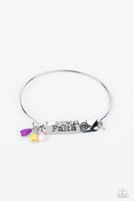 Load image into Gallery viewer, Paparazzi Flirting with Faith - Purple Bracelet
