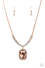 Load image into Gallery viewer, Paparazzi Fit for a DRAMA QUEEN - Copper Necklace
