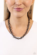 Load image into Gallery viewer, Paparazzi Things Have CHAIN-ged - Black Necklace
