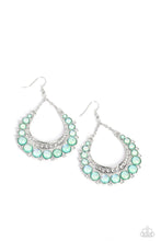 Load image into Gallery viewer, Paparazzi Bubbly Bling - Green Earrings

