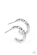 Load image into Gallery viewer, Paparazzi Wandering Wreaths - Silver Earring
