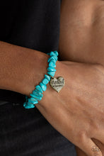 Load image into Gallery viewer, Paparazzi Stony-Hearted - Brass Bracelet
