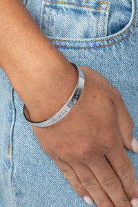 Paparazzi I Stand All Amazed - Silver Bracelet