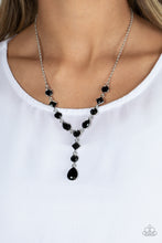 Load image into Gallery viewer, Paparazzi Forget the Crown - Black Necklace
