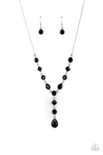 Load image into Gallery viewer, Paparazzi Forget the Crown - Black Necklace
